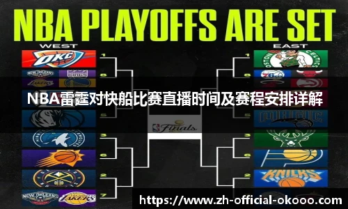 NBA雷霆对快船比赛直播时间及赛程安排详解